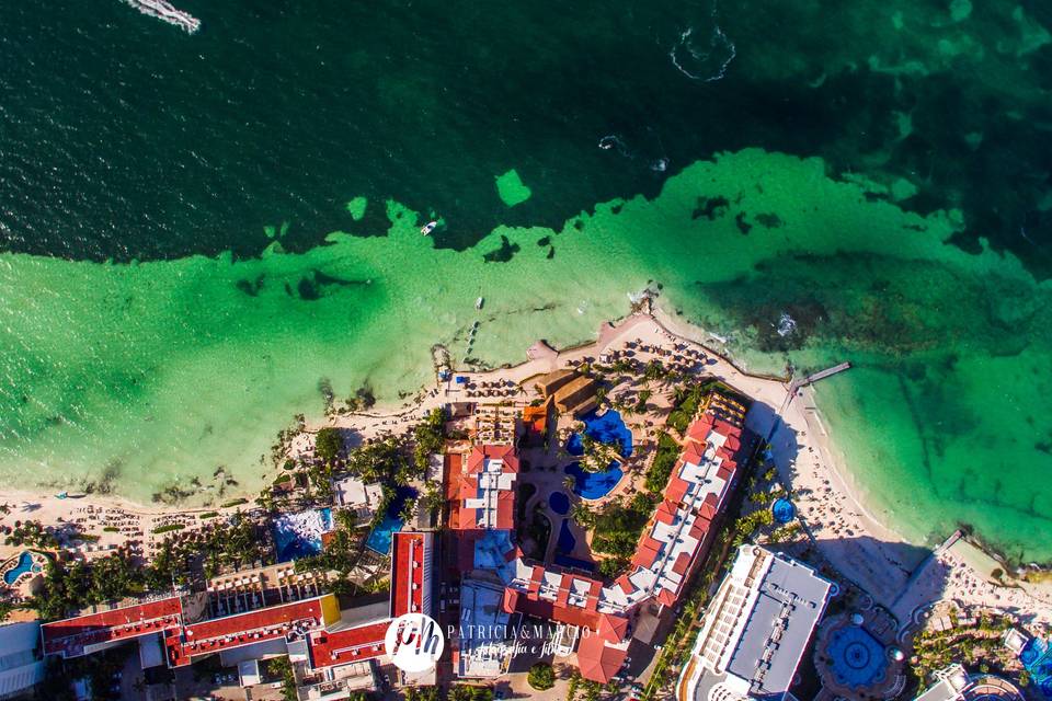 Cancún - foto aérea