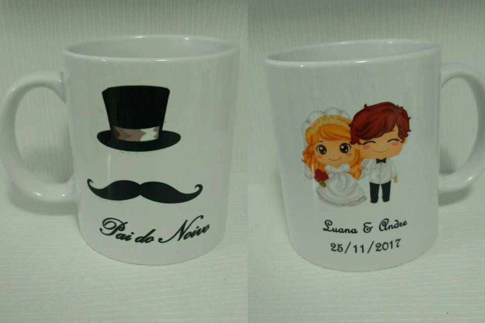 Caneca Pai do Noivo(a)