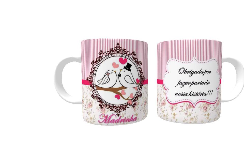 Caneca de Porcelana 325ml