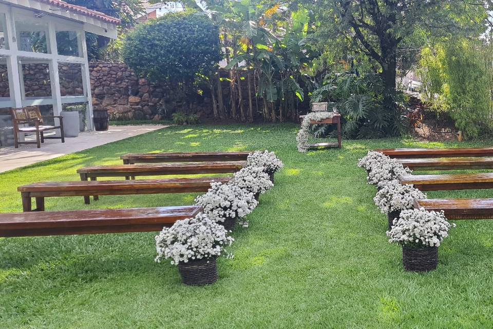 Casamento no jardim