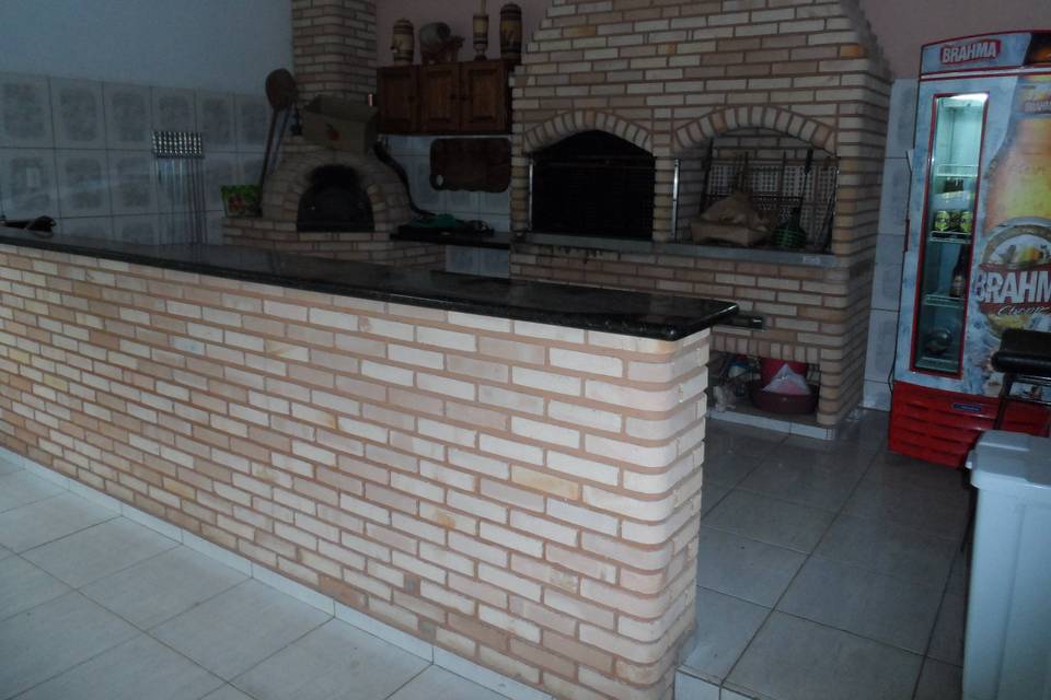 Cozinha externa