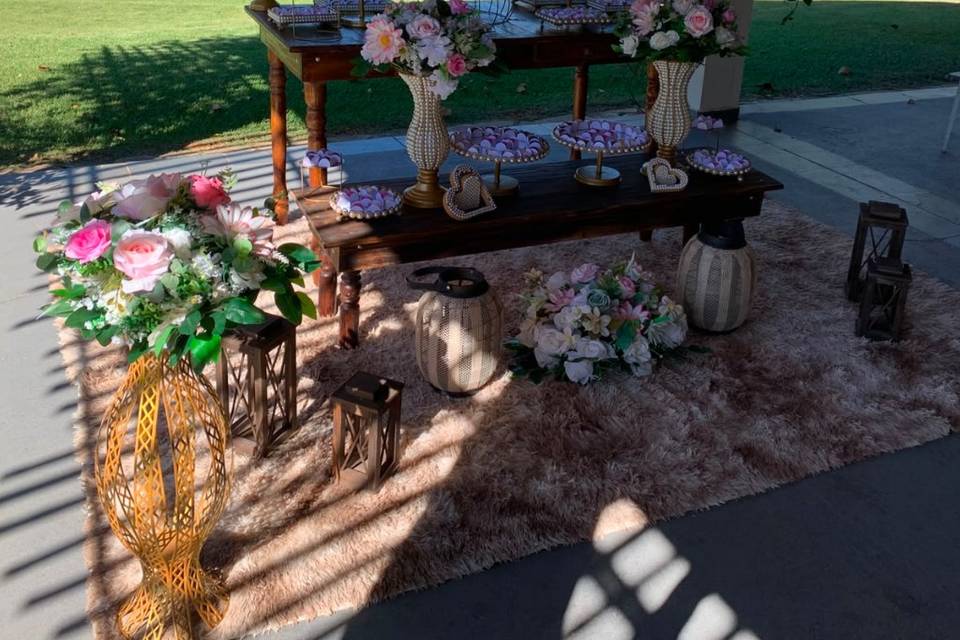 Mesa do bolo