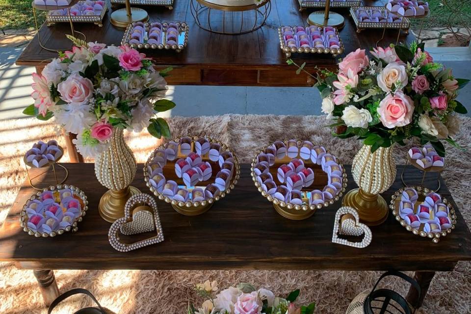 Mesa do bolo
