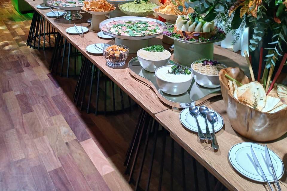 Buffet de alta gastronomia