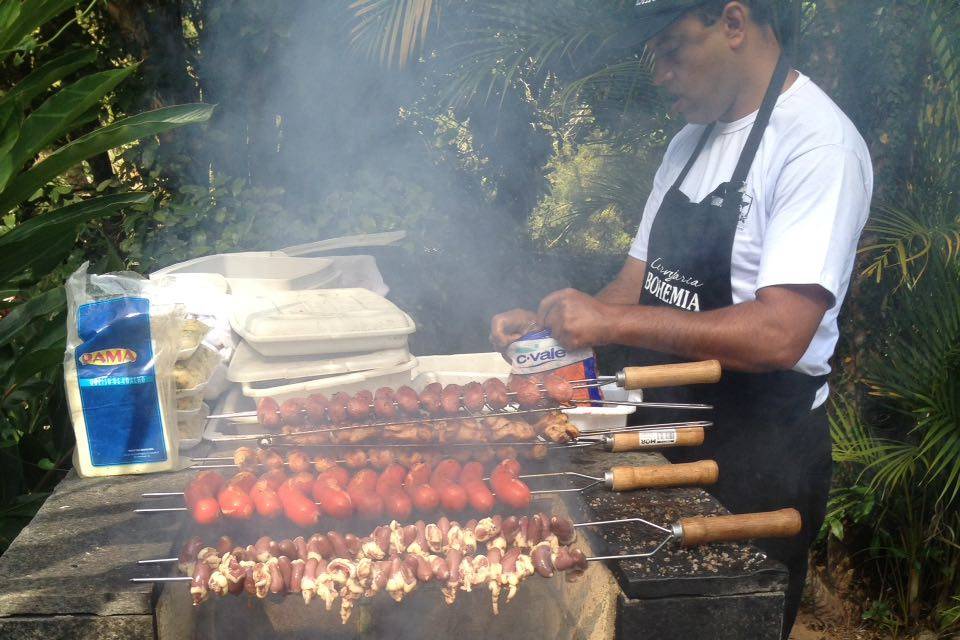 Churrasco para Luly Trigo