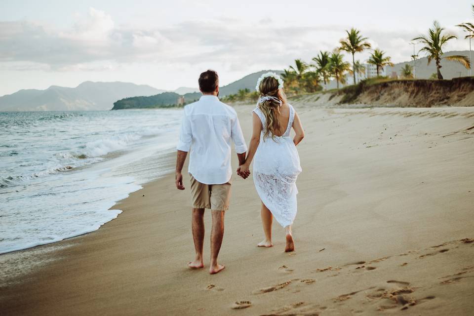 Ensaio pré casamento Caragua