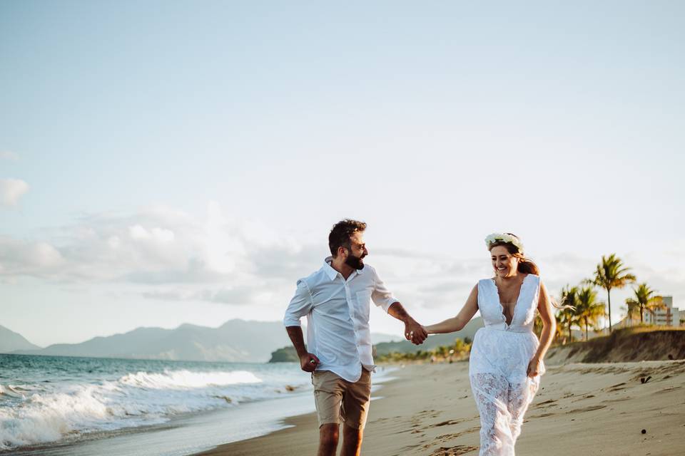 Ensaio pré casamento Caragua