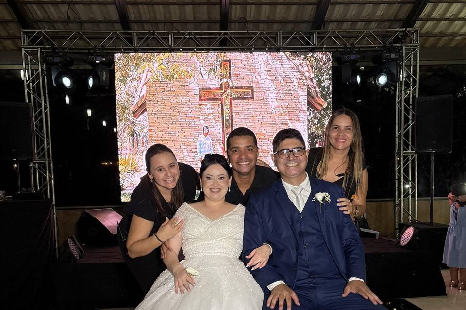Casamento sempre com leveza!