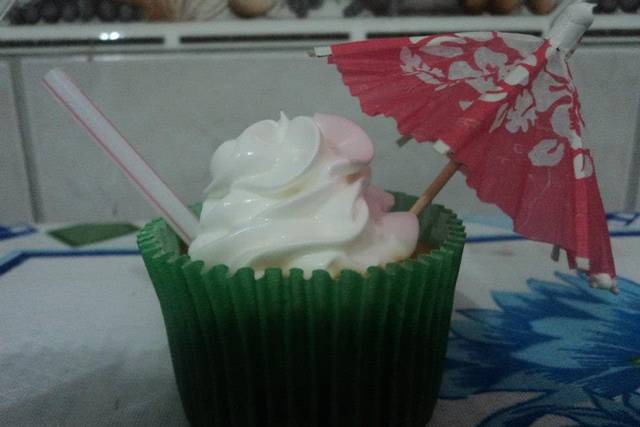 Cupcake de caipirinha