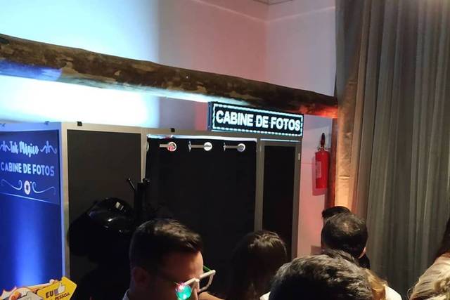 Nossa cabine em ação