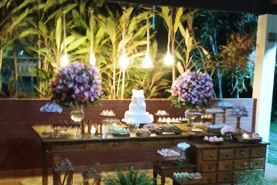 Decoração casamento salão