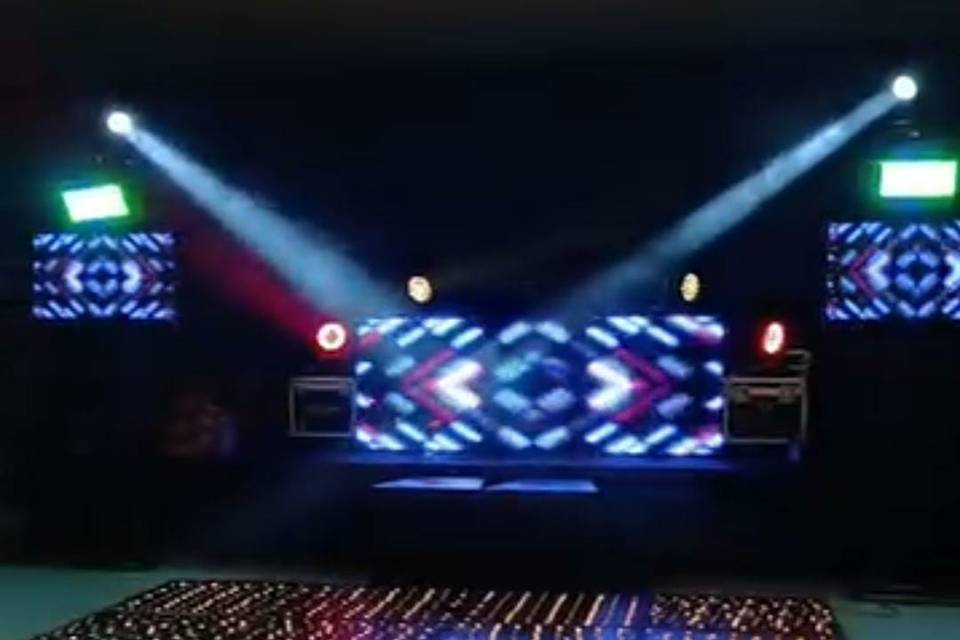 DJ, som, Luz, TV,Pista Paris