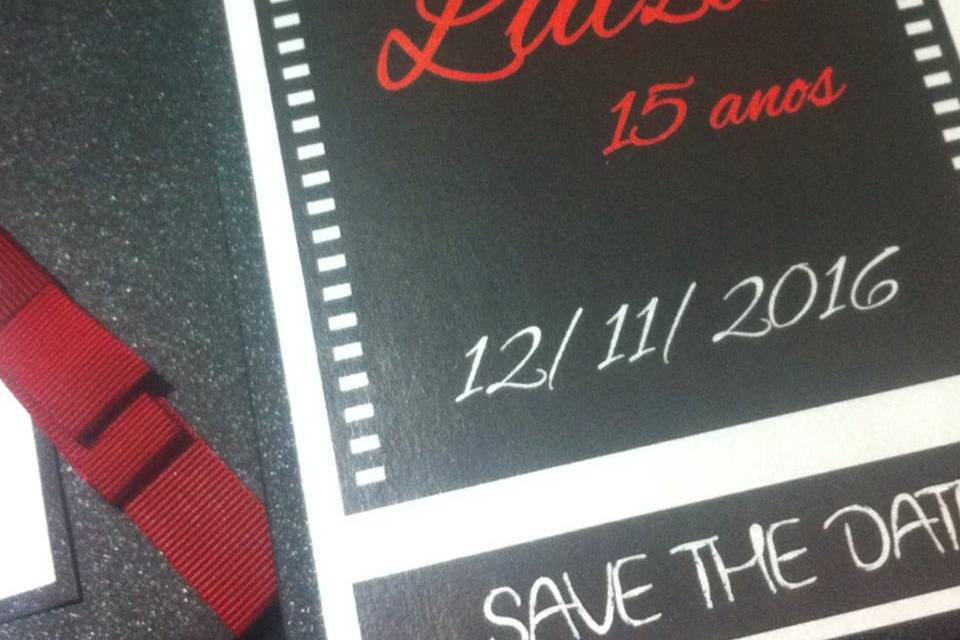 Save the date 15 anos