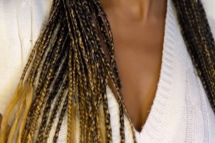 Makeup pele negra