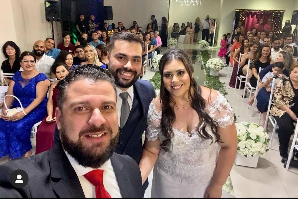 Selfie no altar