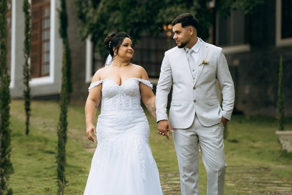 Pós casamento Kessya e Ed