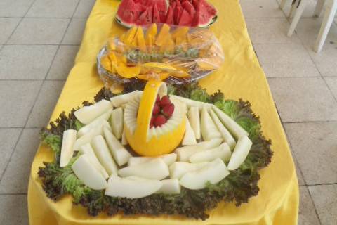 Mesa de frutas