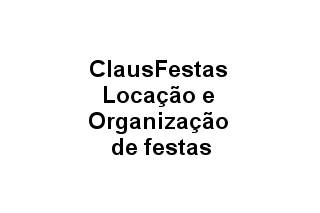 logo ClausFestas - Locação e Organização de festas