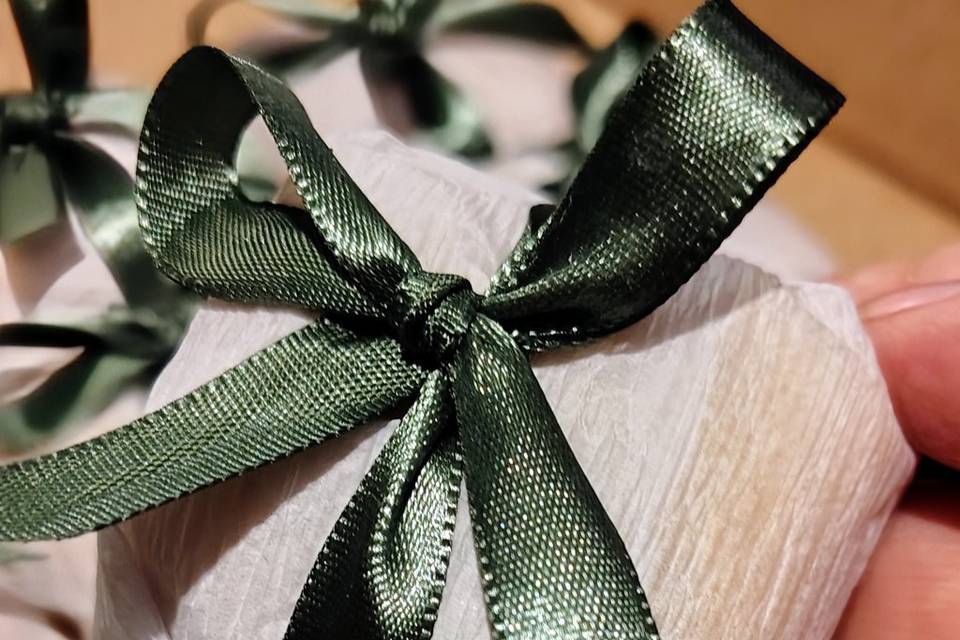 Bem casados verde oliva