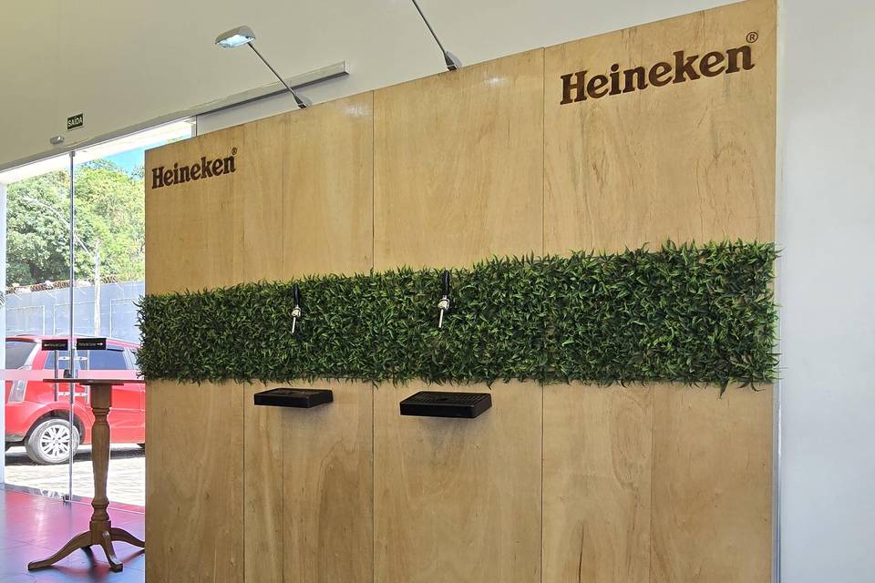 Paredão Heineken 2 torneiras