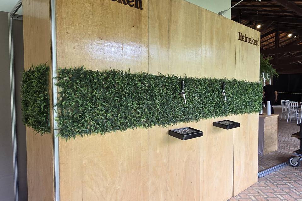 Paredão Heineken 2 torneiras