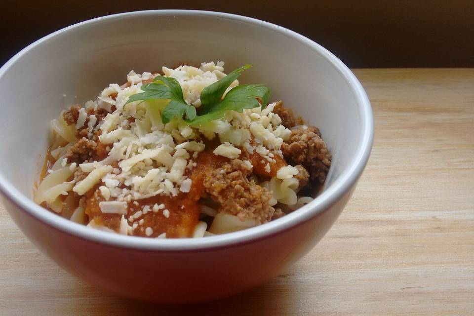 Macarrão a bolonhesa