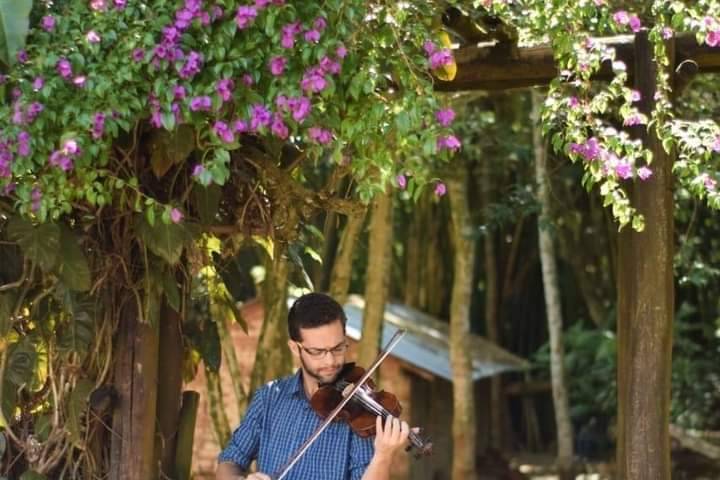 Violino evento são roque