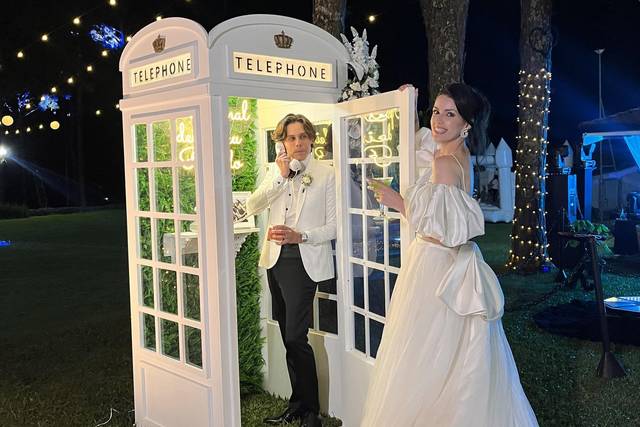 Gaiallas Eventos - Túnel Infinity - 360ª & Cabine de Londres