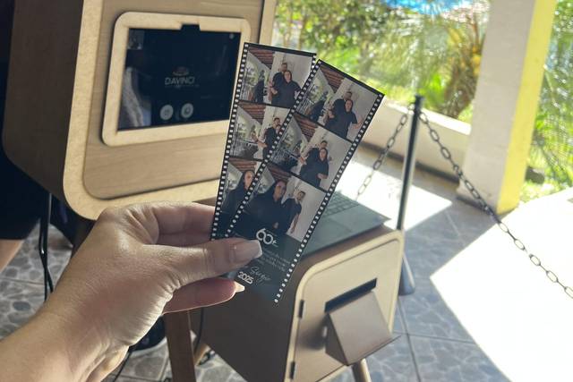 Totem de fotos Retrô