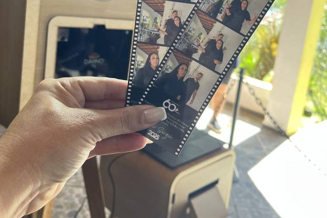 Totem de fotos Retrô