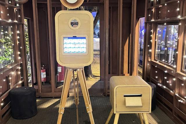 Totem de fotos Retro