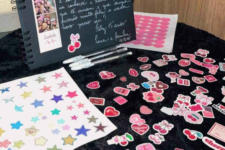 Caderno de fotos