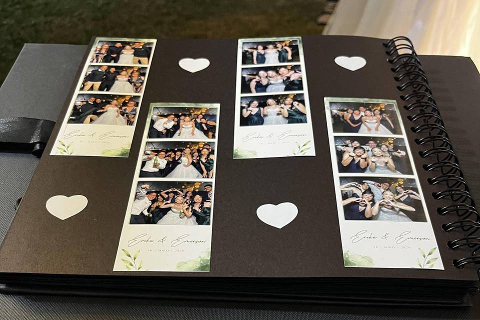 Caderno de fotos