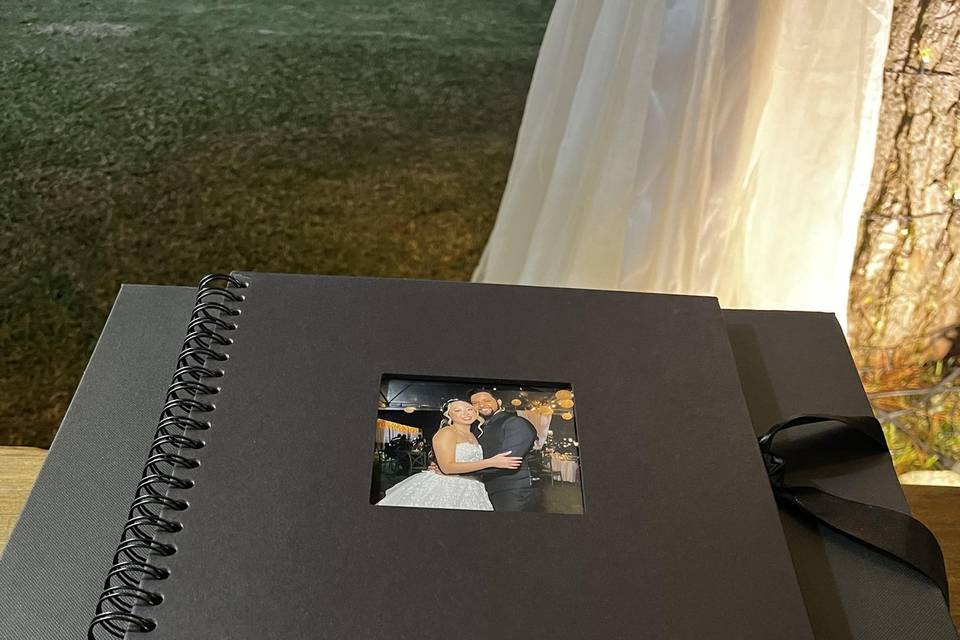 Caderno de fotos