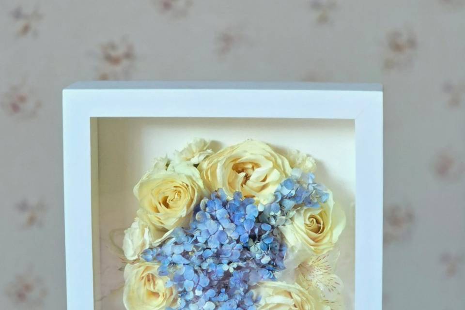 Buquê em quadro 21×30