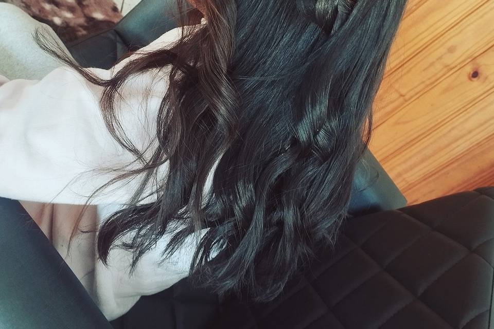 Penteado com trança
