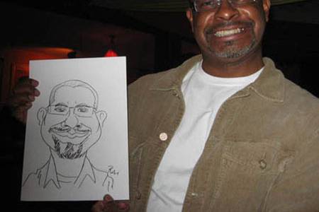 Caricaturas ao vivo