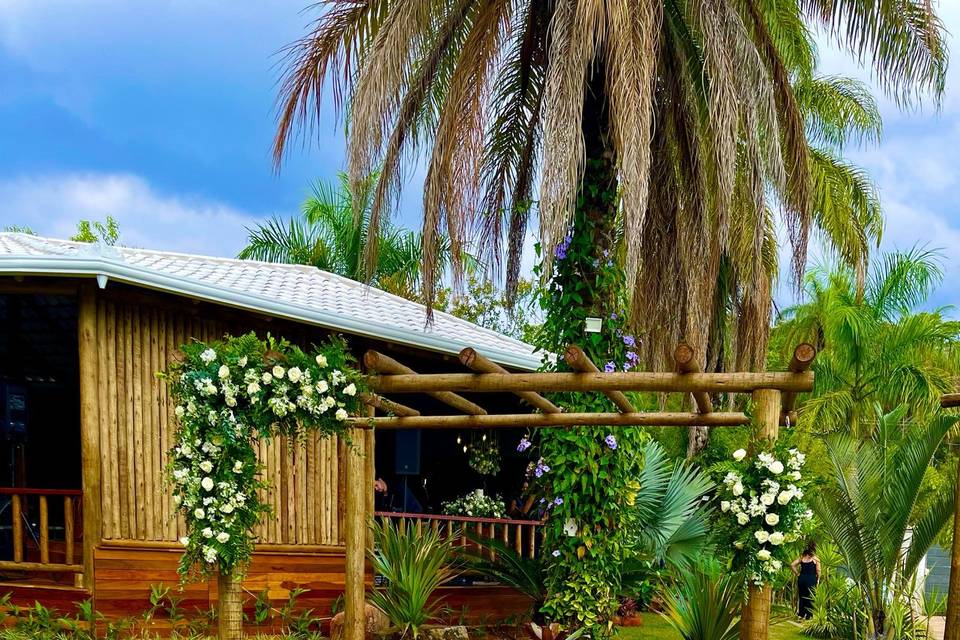 Casamento ao ar livre