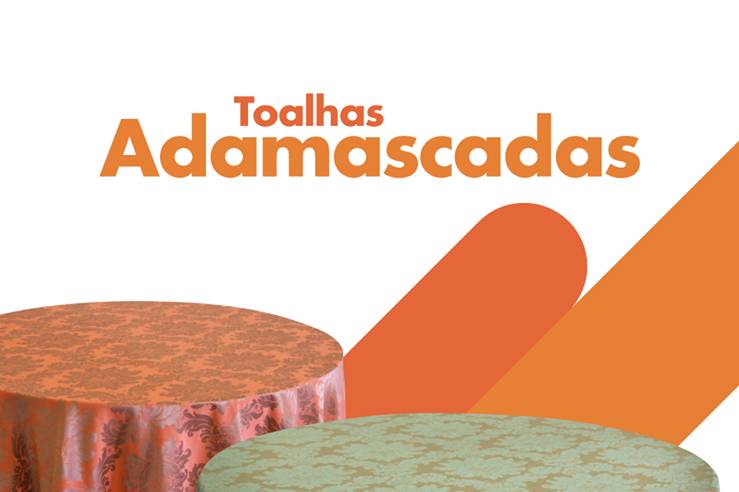 Toalhas Adamascadas