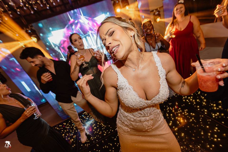 Noiva na festa