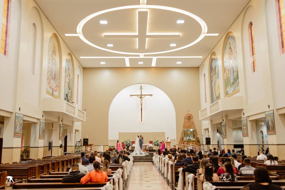 Noivos no altar