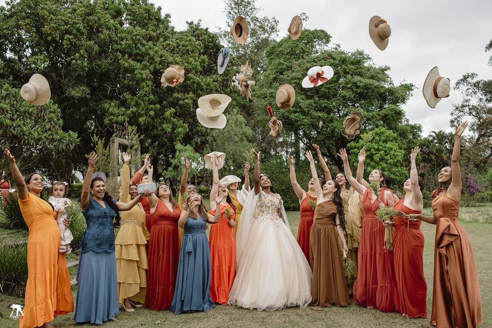 Pós wedding no campo