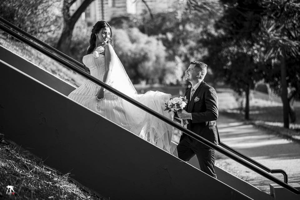 Momento a dois pós casamento