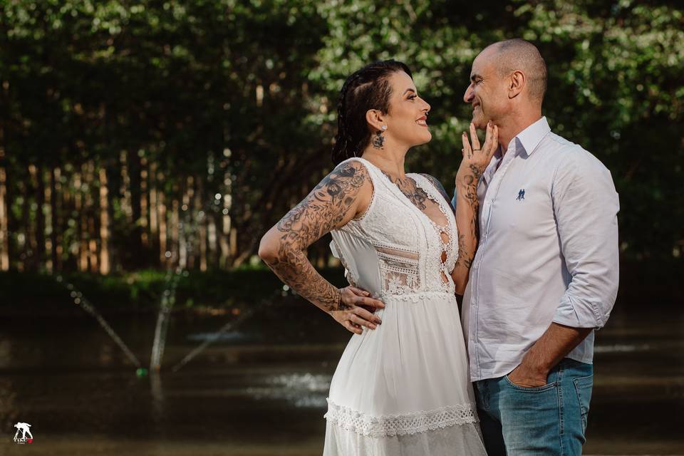 Fotografia do amor verdadeiro