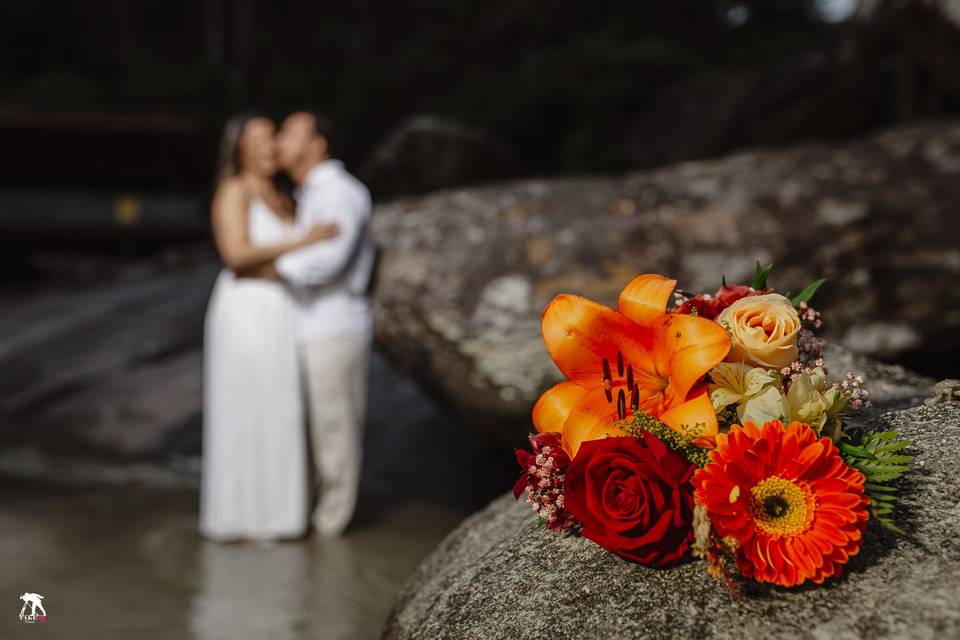 Ensaio pré wedding na praia