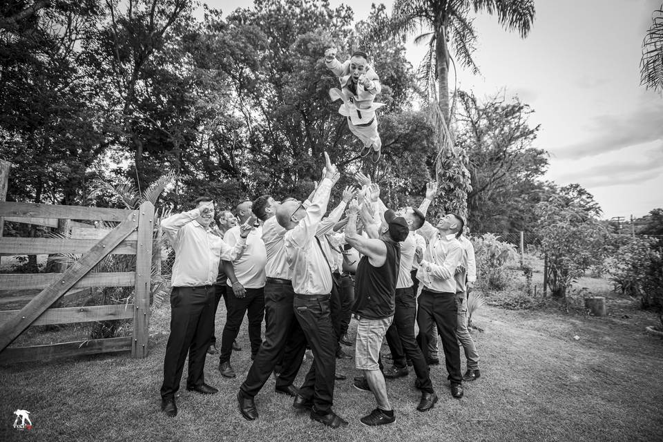 Pós wedding no campo