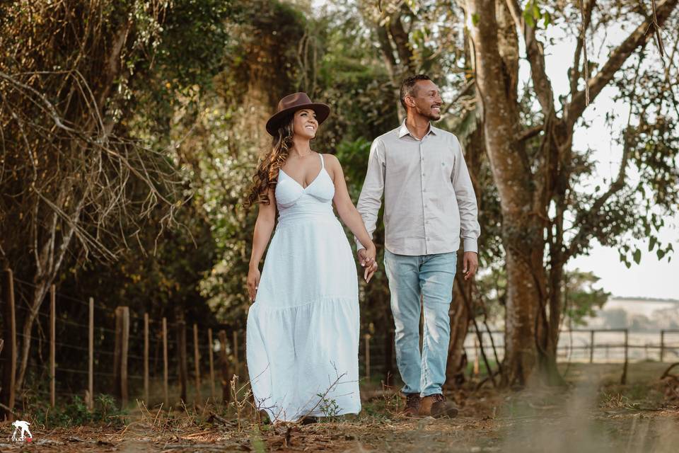 Pré wedding na natureza