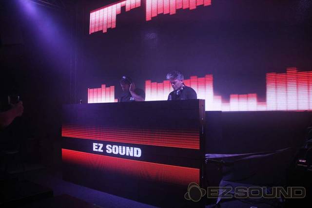 Painel de LED com Video Jockey