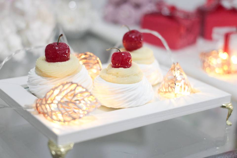 Mini Pavlovas Recheadas