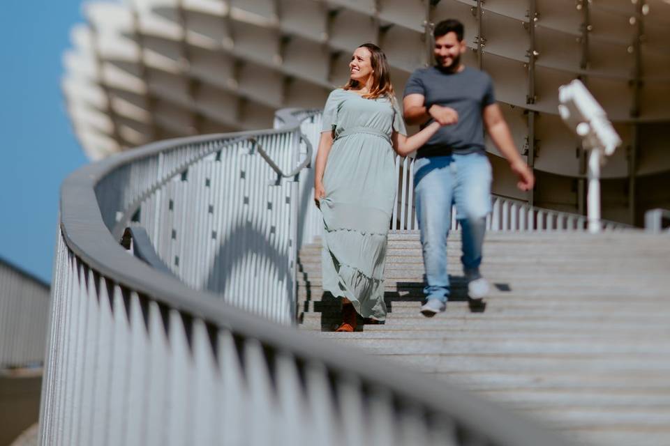 Pré Wedding em Sevilla.